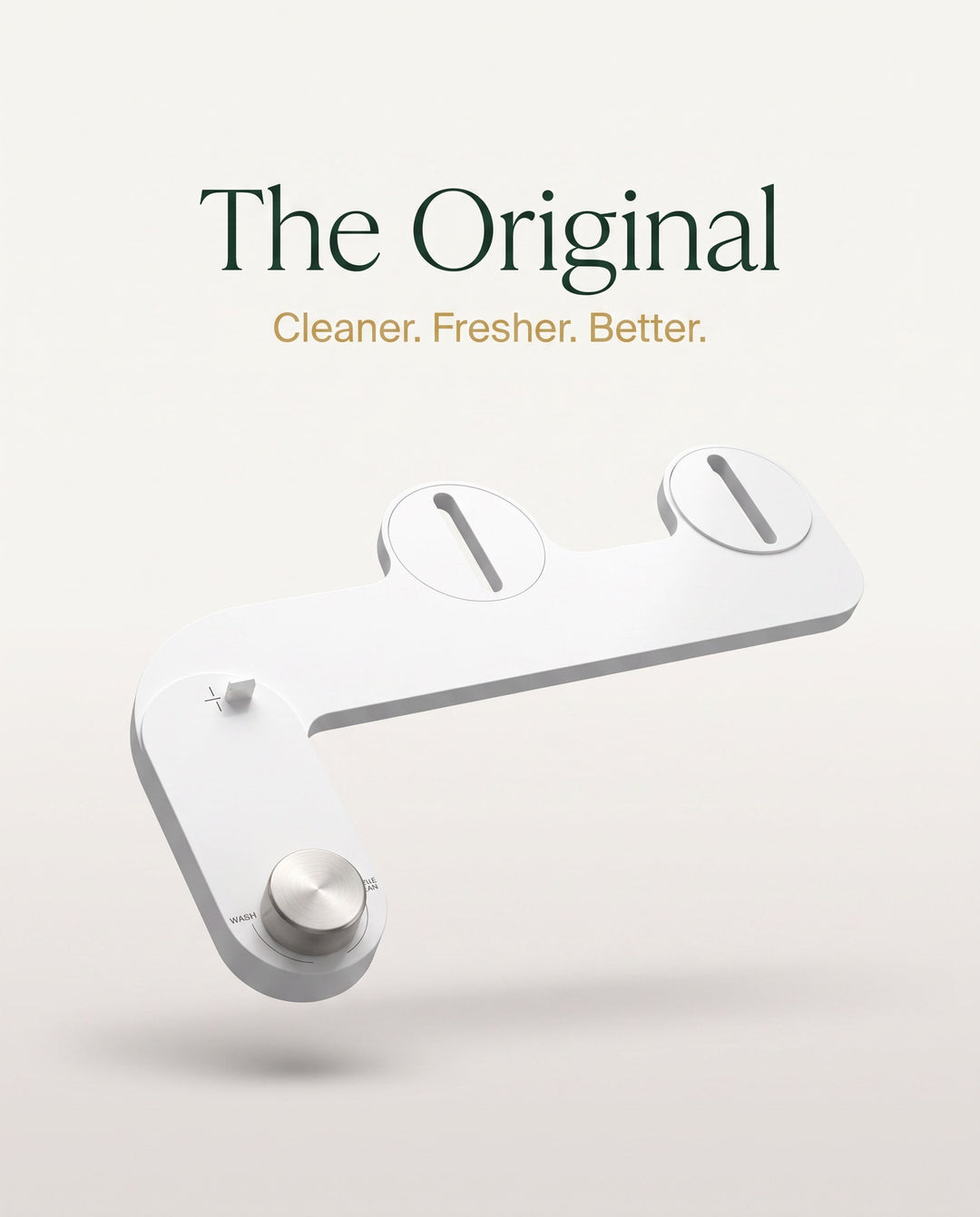 The Original on warm cream: Cleaner. Fresher. Better.